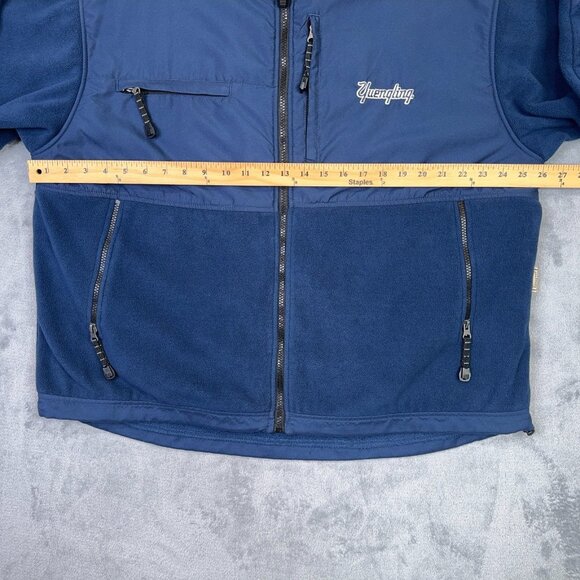 Yuengling Fleece Jacket Mens XL Blue Colorado Timberline Full Zip Beer Brewery - Picture 5 of 9